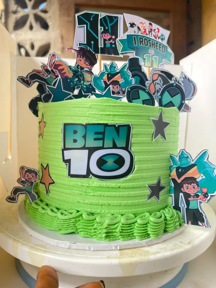 Ben 10 birthday cake